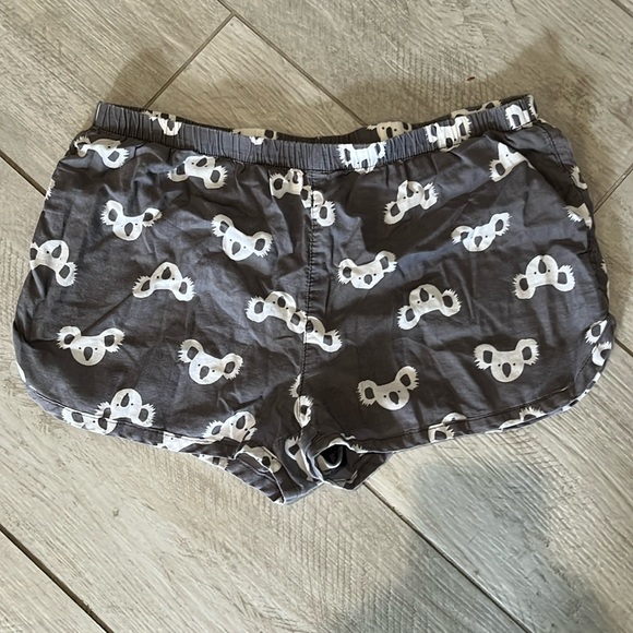 Xhilaration Koala Pajama Shorts - Picture 1 of 4